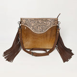 Ohlay Bags OHG191 Cross Body I Hand Tooled Hair-On Genuine Leather Women Bag Western Handbag Purse