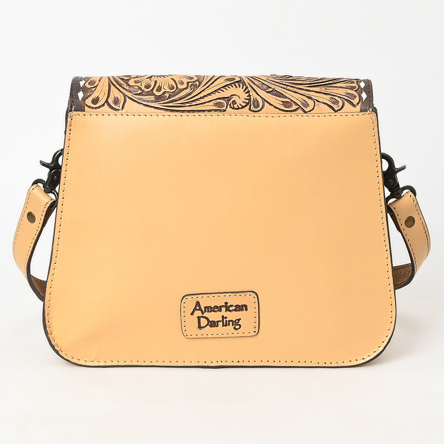 American Darling Cross Body Hand Tooled Genuine Leather Western Women Bag | Handbag Purse Crossbody for Cute