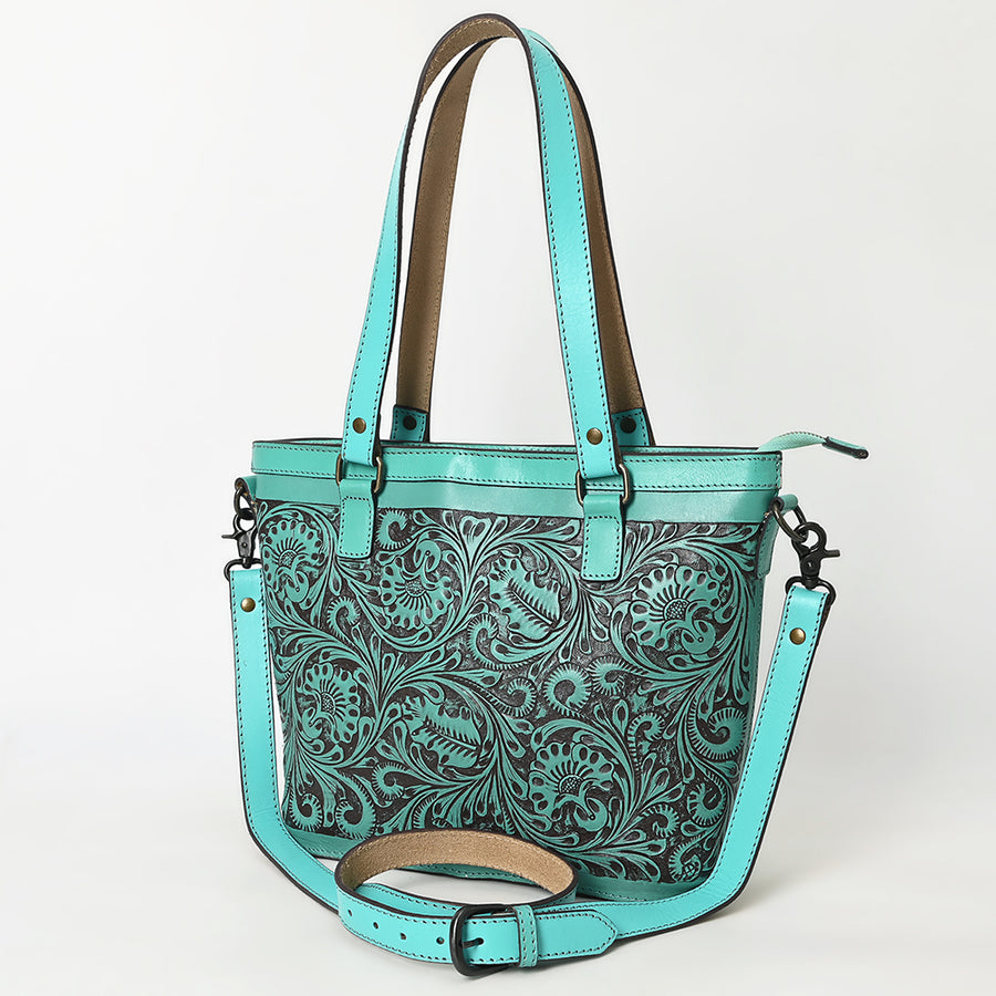 American Darling Tote Hand Tooled Genuine Leather Western Women Bag Handbag Purse | Travel Bags College Casual - Uhorse
