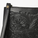 American Darling Wristlet Hand Tooled Genuine Leather Women Bag Western Handbag Purse