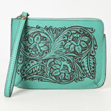 American Darling Coin Purse Hand Tooled Genuine Leather Western Women Bag | Handbag Wallet Purses for