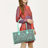 American Darling Tote Hand Tooled Genuine Leather Western Women Bag Handbag Purse | Travel Bags College Casual