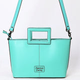 American Darling Tote Hand tooled Genuine Suede Leather Women Bag Western Handbag Purse | Travel Bags