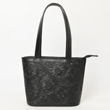 American Darling Tote Hand tooled Genuine Suede Leather Women Bag Western Handbag Purse | Travel Bags