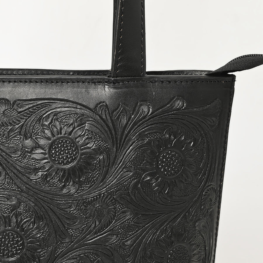 American Darling Tote Hand tooled Genuine Suede Leather Women Bag Western Handbag Purse | Travel Bags