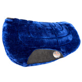 HILASON Western Endurance All Purpose Horse Fleece Saddle Pad Blue - Uhorse
