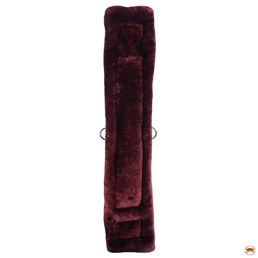 HILASON Western Horse Nylon Padded Fleece Straight Girth Stainless Steel Buckle | Cinch Strap for Horses Saddle