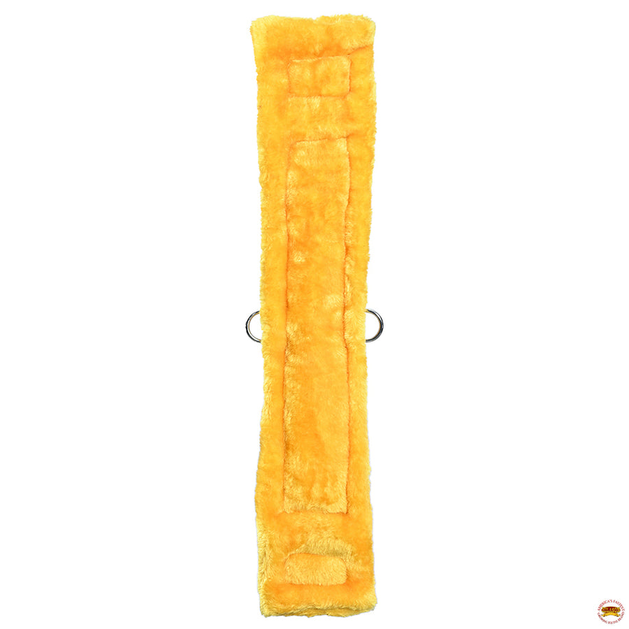 HILASON Western Horse Nylon Padded Fleece Straight Girth Stainless Steel Buckle | Cinch Strap for Horses Saddle
