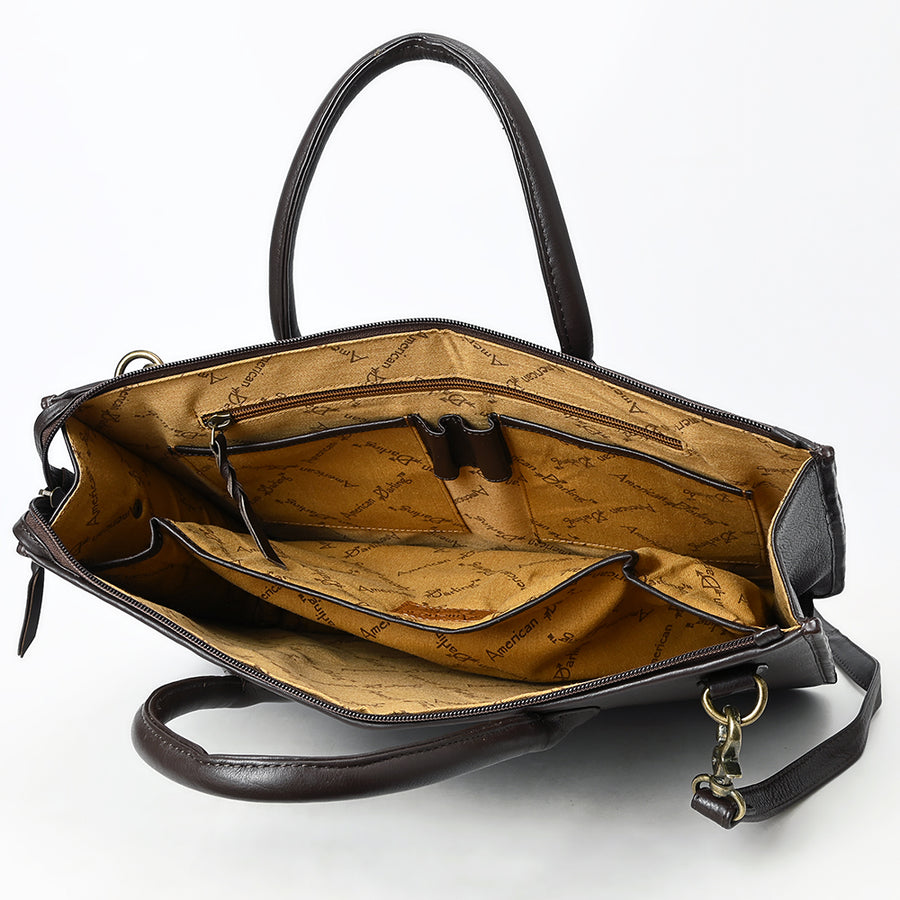 American Darling Tote Hair On Genuine Leather Western Women Bag Handbag Purse | for Cute