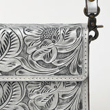 American Darling Small Crossbody Hand Tooled Genuine Leather Women Bag Western Handbag Purse