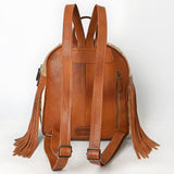 American Darling Adbg1495 Backpack Upcycled Wool Hair-On Genuine