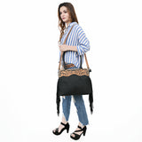 American Darling Tote Hand Tooled Genuine Leather Women Bag Western Handbag Purse