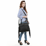 American Darling Adbg1501 Tote Hand Tooled Genuine Leather Women Bag Western Handbag Purse