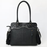 American Darling Adbg1501 Tote Hand Tooled Genuine Leather Women Bag Western Handbag Purse