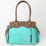 American Darling Adbg1502 Tote Hand Tooled Genuine Leather Women Bag Western Handbag Purse