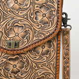 American Darling Adbg1505 Envelope Hand Tooled Genuine Leather Women Bag Western Handbag Purse