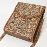 American Darling Adbg1505 Envelope Hand Tooled Genuine Leather Women Bag Western Handbag Purse