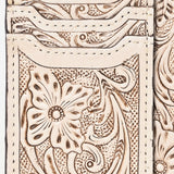 American Darling Card-Holder Hand Tooled Genuine Leather Women Bag W.