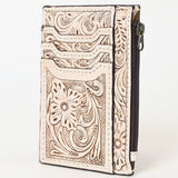 American Darling Card-Holder Hand Tooled Genuine Leather Women Bag Western Handbag Purse