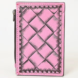 American Darling Card-Holder Hand Tooled Genuine Leather Women Bag W.