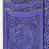 American Darling Card-Holder Hand Tooled Genuine Leather Women Bag W.