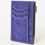 American Darling Card-Holder Hand Tooled Genuine Leather Women Bag Western Handbag Purse