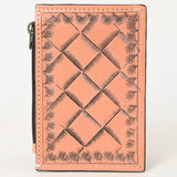 American Darling Card-Holder Hand Tooled Genuine Leather Women Bag Western Handbag Purse