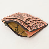 American Darling Card-Holder Hand Tooled Genuine Leather Women Bag Western Handbag Purse