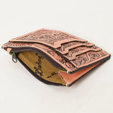 American Darling Card-Holder Hand Tooled Genuine Leather Women Bag W.