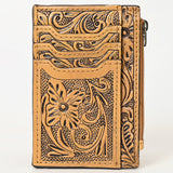 American Darling Card-Holder Hand Tooled Genuine Leather Women Bag Western Handbag Purse