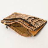 American Darling Card-Holder Hand Tooled Genuine Leather Women Bag W.