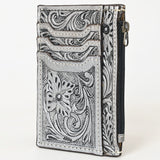 American Darling Card-Holder Hand Tooled Genuine Leather Women Bag Western Handbag Purse