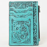 American Darling Card-Holder Hand Tooled Genuine Leather Women Bag Western Handbag Purse