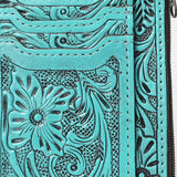 American Darling Card-Holder Hand Tooled Genuine Leather Women Bag W.