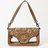 American Darling Adbg1507 Clear Bag Hand Tooled Genuine Leather Women Bag Western Handbag Purse