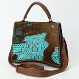 American Darling Tote Crocodile Embossed Genuine Leather Women Bag Western Handbag Purse