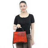 American Darling Tote Crocodile Embossed Genuine Leather Women Bag Western Handbag Purse