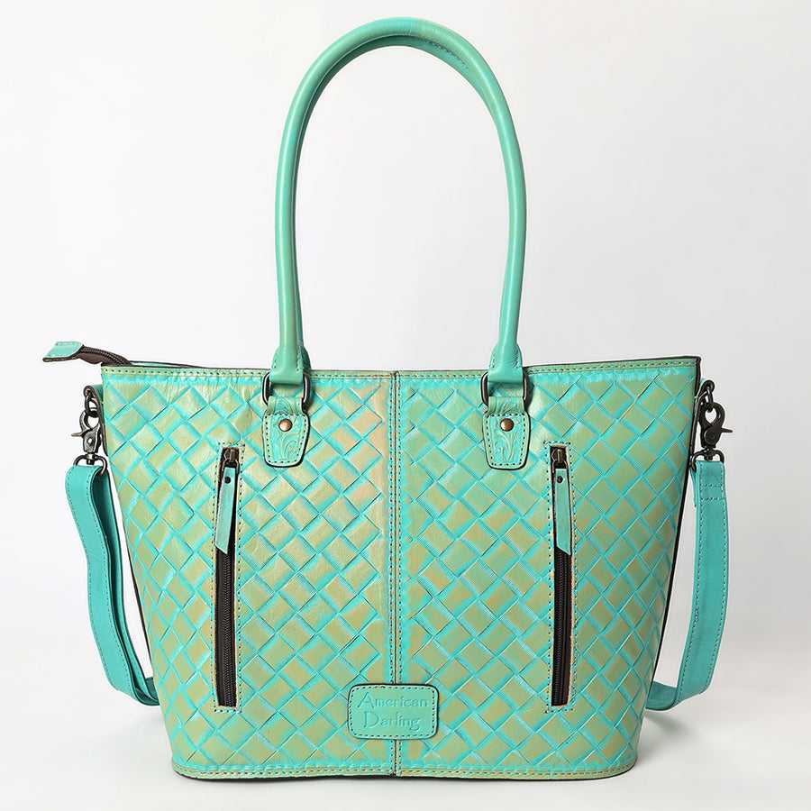 American Darling Western Tote Bag – Genuine Leather Hand-Tooled Design, Spacious Everyday Tote, Premium Craftsmanship & Durable Build