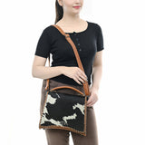 American Darling Adbg1520 Tote Hair-On Genuine Leather Women Bag Western Handbag Purse