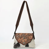 American Darling Cross Body I Hand Tooled Hair-On Genuine Leather Women Bag Western Handbag Purse |