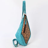 American Darling Sling Beautifully Hand Tooled Genuine Leather women bag western handbag purse |