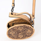 American Darling Canteen Hand Tooled Genuine Leather women bag western handbag purse