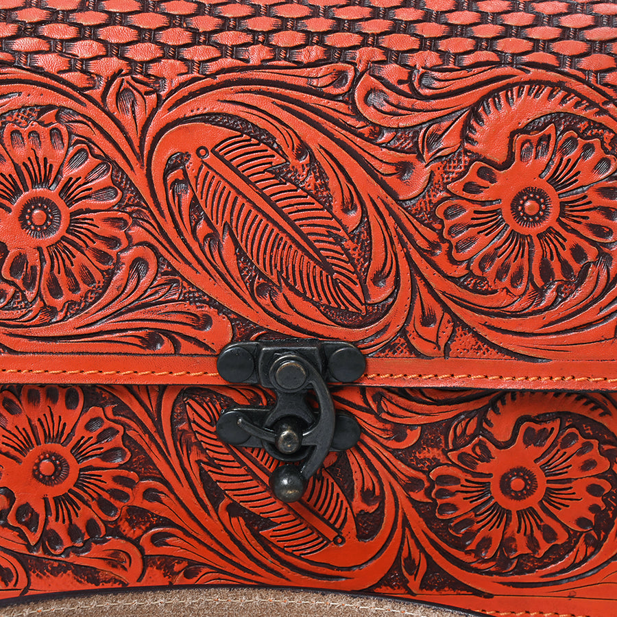 American Darling Tote Hand Tooled Genuine Leather Women Bag Western Handbag Purse | Travel Bags