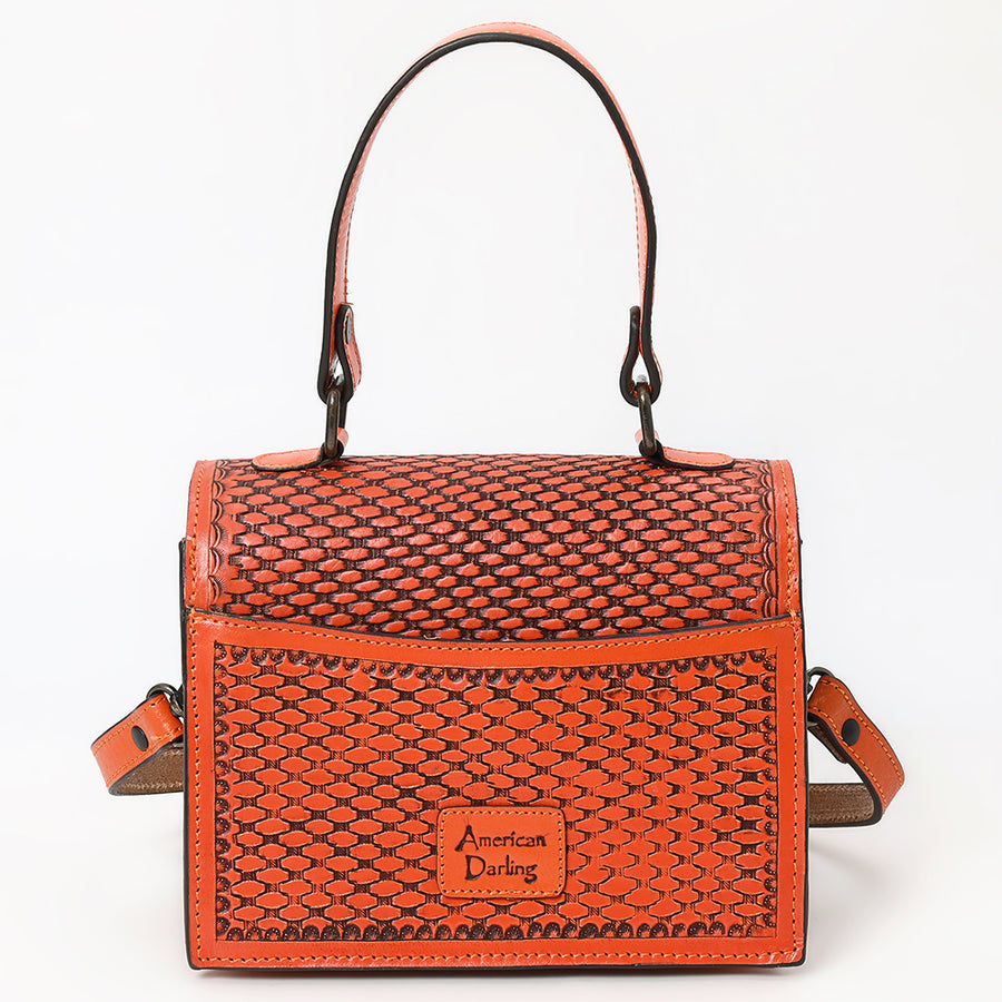 American Darling Tote Hand Tooled Genuine Leather Women Bag Western Handbag Purse | Travel Bags