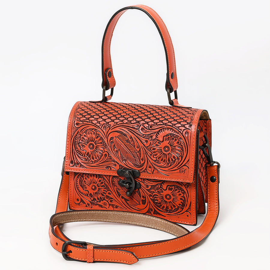 American Darling Tote Hand Tooled Genuine Leather Women Bag Western Handbag Purse | Travel Bags - Uhorse