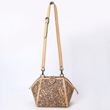 American Darling Large Crossbody Hand Tooled Genuine Leather women bag western handbag purse