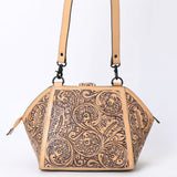 American Darling Large Crossbody Hand Tooled Genuine Leather women bag western handbag purse