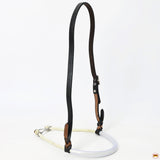 Comfytack Western Horse Round Nose Caveson Genuine Leather Noseband