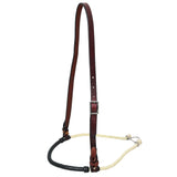 Comfytack Western Horse Round Nose Caveson Genuine Leather Noseband