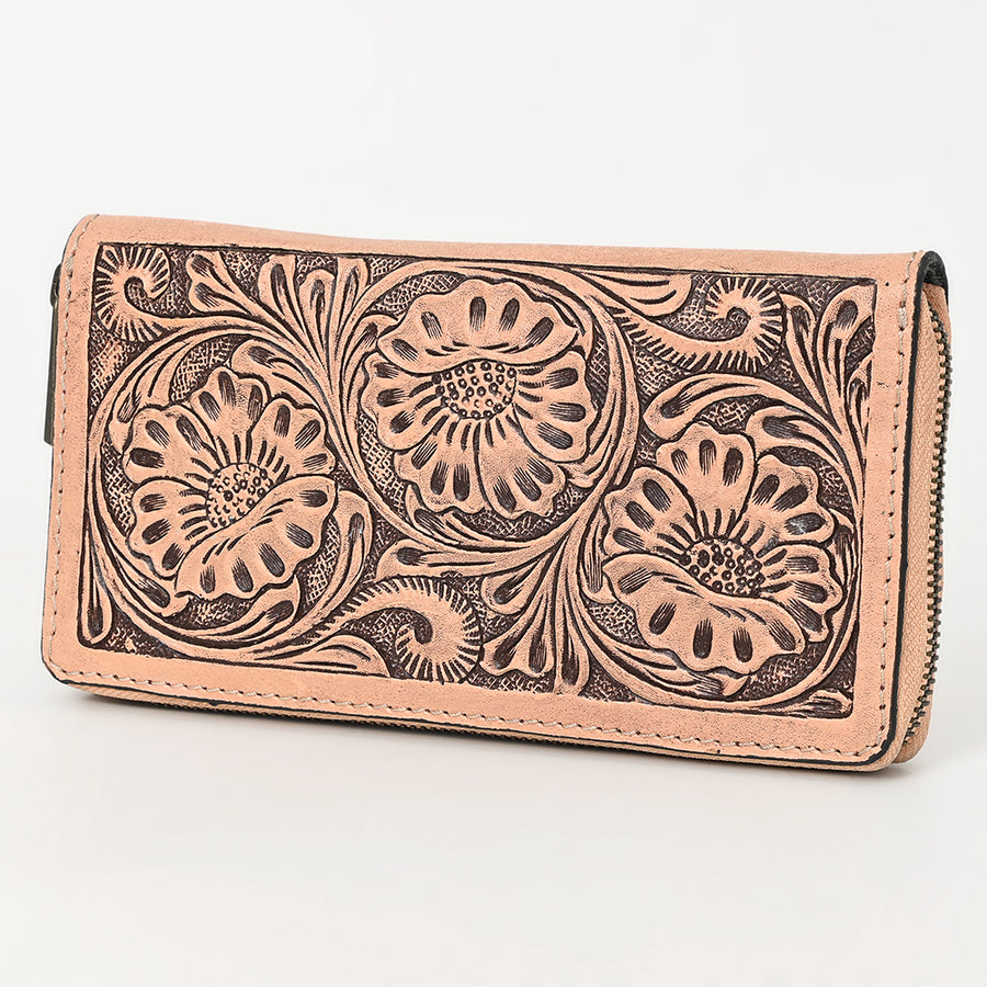 American Darling Wallet Hand Tooled Genuine Leather Women Bag Western Handbag Purse | women's Handbags |Leather - Uhorse